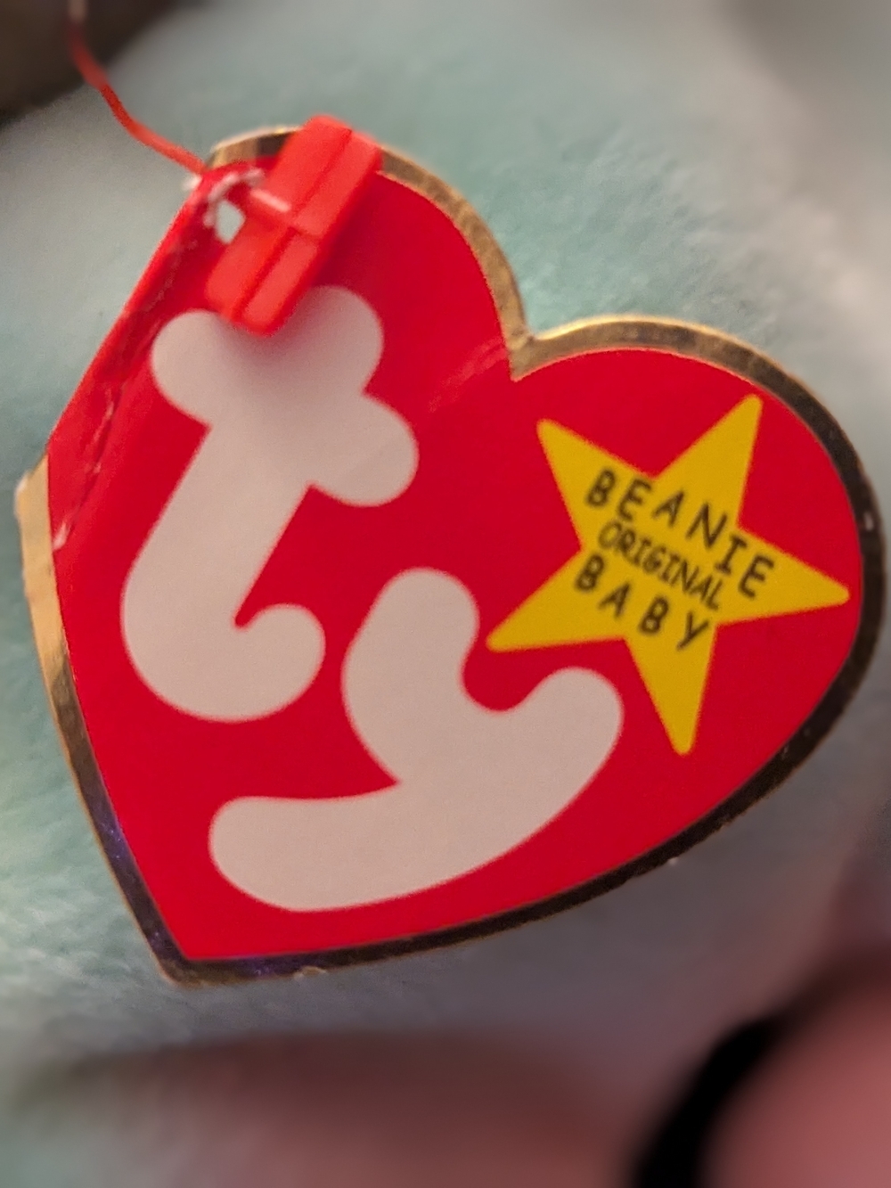 Ty Beanie Baby Iggy the Iguana 1997 Pastel Tie Dye Retired Plush Toy - Picture 6 of 7